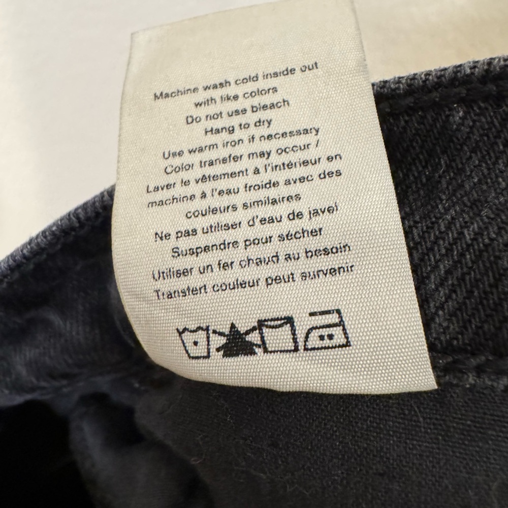 Rag & Bone | Clyde Denim Skirt In Washed Black - NWOT - Picture 12 of 14